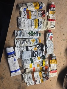 Vintage Liquitex, Kyplar Acrylic Paint Lot 16 Tubes