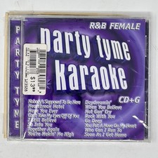 Party Tyme Karaoke R B Female CD G CD Sybesound Records 2002 Popular Hits NEW