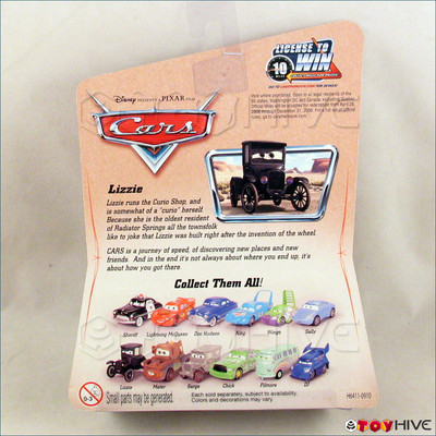 Disney Pixar Cars Lizzie original desert series 12 back 12C A29 1L