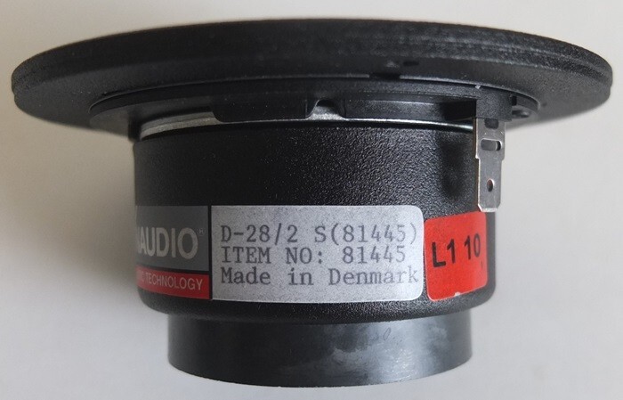 Deaf Bonce T-34 Neo (Paire de Tweeters, 30 WRMS, 105 dB, 4 Ohm