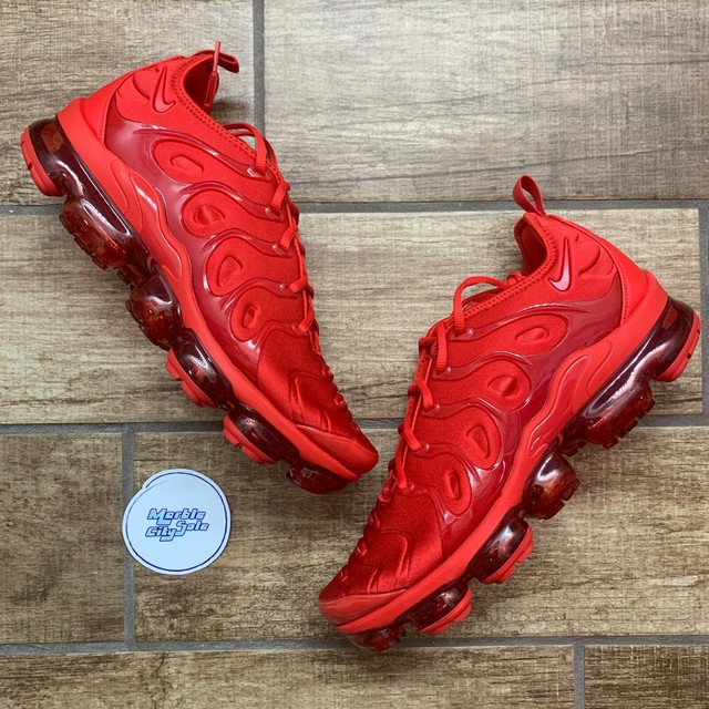 Size 11.5 - Nike Air VaporMax Plus Triple Red for sale online | eBay