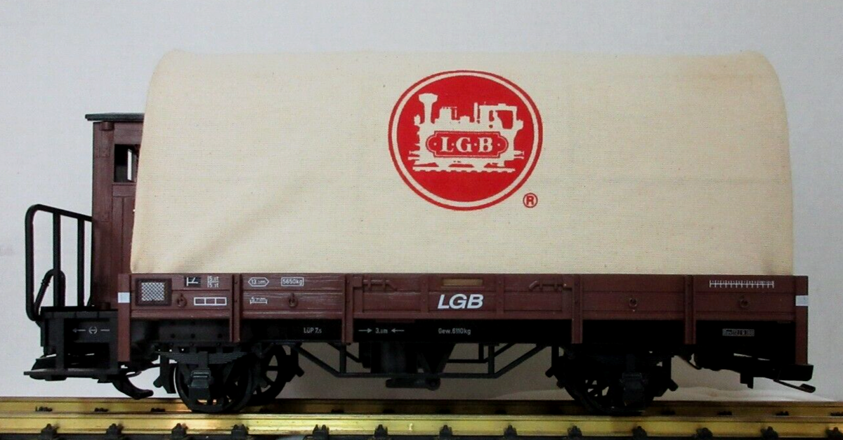 LGB 40130 LGB COVER WAGON RARE NEW | eBay