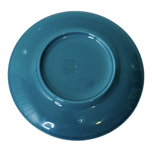 VTG Iroquois China Russel Wright CASUAL TURQUOISE 6 1/8" Saucer - Picture 2 of 4