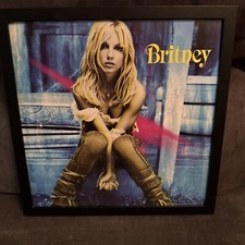 Britney Spears self titled album Britney 12 x 12” flat promo poster