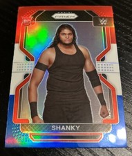 2022 Panini Prizm WWE Shanky Rookie Red White & Blue Prizm