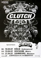 Clutch - Beale Street, Tour 2007 | Konzertplakat | Poster