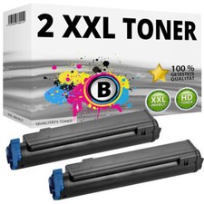 2x XXL TONER für OKI Data B400 B410 D B430 DN B440 DN MB460 MB470 MB480 SET