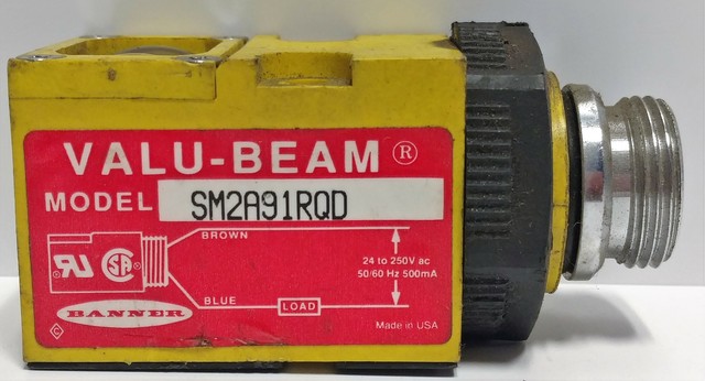 Banner Engineering 26648 Sm2a91rqd Photoelectric Proximity