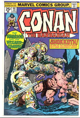 Conan the Barbarian #46 Near Mint (9.4-9.6) 1975 Marvel Comic ''Wizard Spawn''