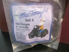 Mac Tonight "Mac Tonight on Scooter" NIP McDonald's 1988