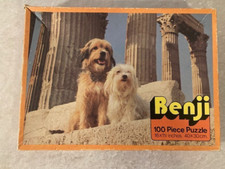 Benji Puzzle 100 Pieces COMPLETE 11.75"x16" Vintage 1976 House of Games