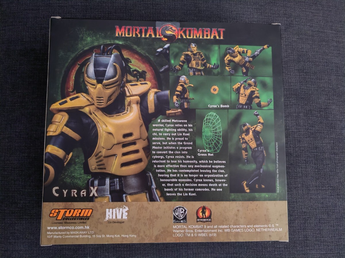 Storm Collectibles CYRAXモータルコンバット サイラックス Storm Collectibles - Mortal Kombat VS Series: Cyrax 1/12