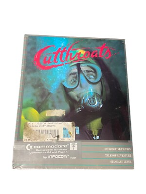 Cutthroats Commodore 64 New & Sealed