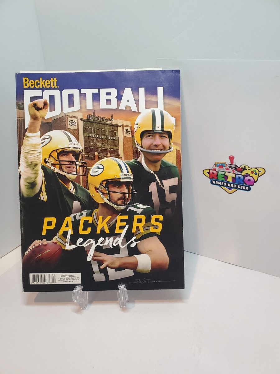 VTG Beckett FOOTBALL Card Price Guide September 2019 AARON ROGERS *Store Copy* | eBay VTG Beckett FOOTBALL Card Price Guide September 2019 AARON ROGERS *Store Copy* | eBay