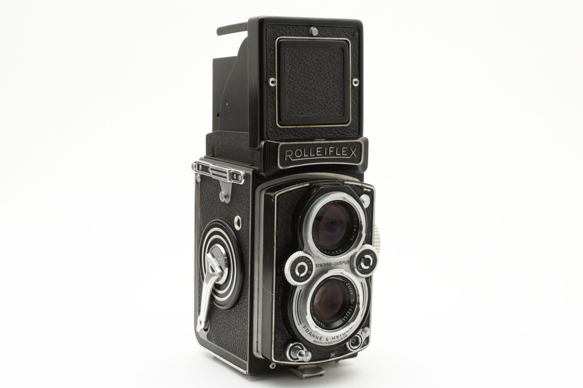 Rolleiflex 3.5B Tessar 75mm F3.5 TLR Film Camera [ Near Mint