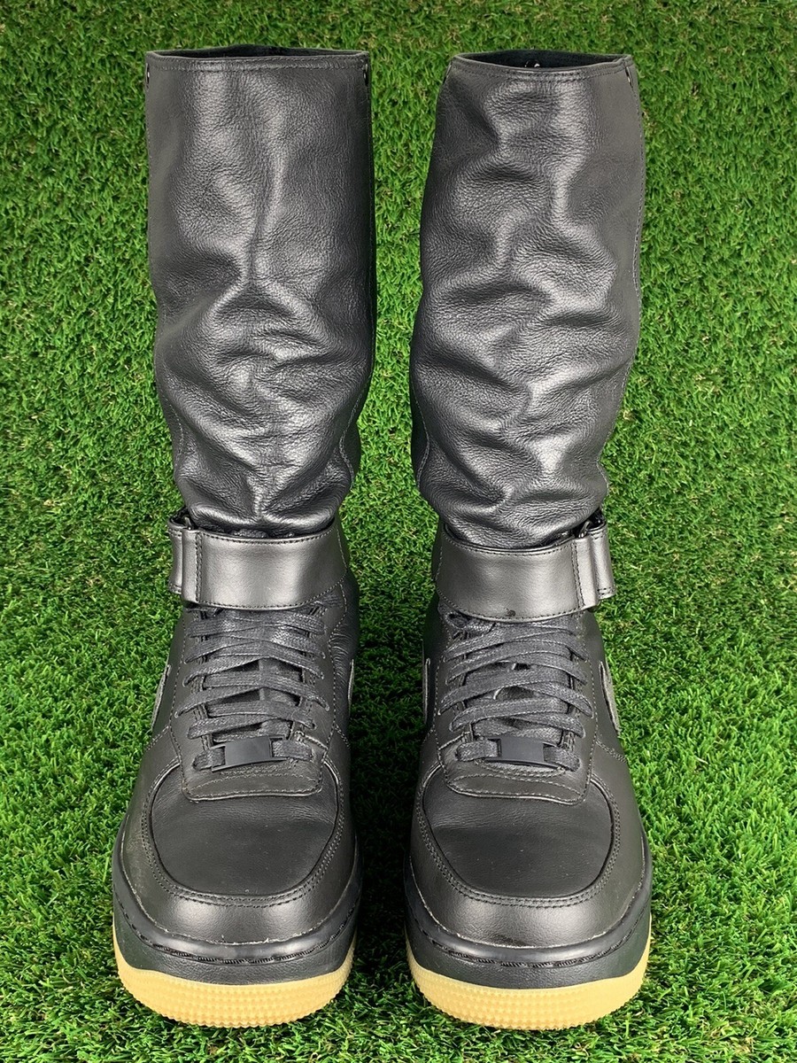 🔥 Nike AF1 Air Force 1 'Upstep Warrior' Hi Black Leather 🔥 Nike AF1 Air Force 1 'Upstep Warrior' Hi Black Leather