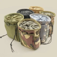 Military Molle Ammo Pouch Tactical Rifle Magazine Pouch Dump Drop Bag Hunting