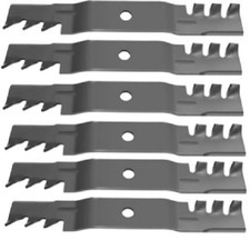 6 USA MADE BLADES FOR JOHN DEERE M145476 M127500- Z425 Z435 Z445 48" CUTS