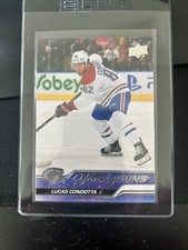 2023-24 Upper Deck Series 2 Lucas Condotta Young Guns Rookie Canadiens #484 BF