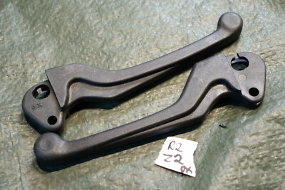 Ariete Bremshebel Satz Schwarz NOS für Vespa PX 125 150 200 Lusso PE Leva Freno