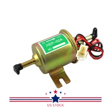 New 12V Gas Diesel fuel pump Inline Low Pressure electric fuel pump HEP02A