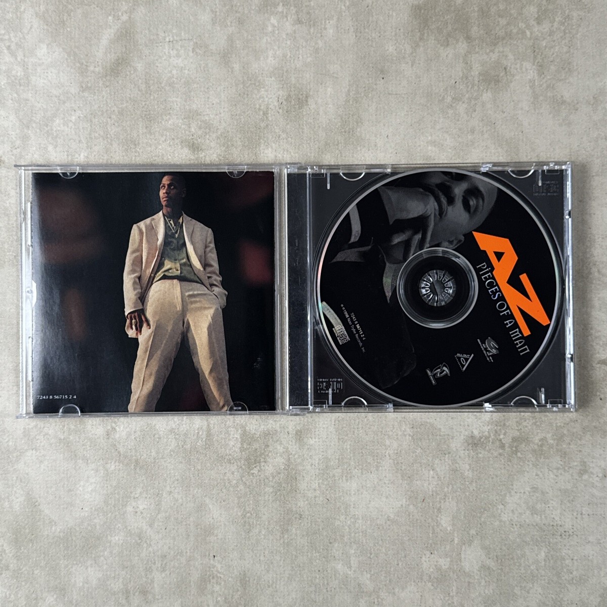 AZ - Pieces Of A Man - CD - Explicit Lyrics - Rare 724385671524| eBay