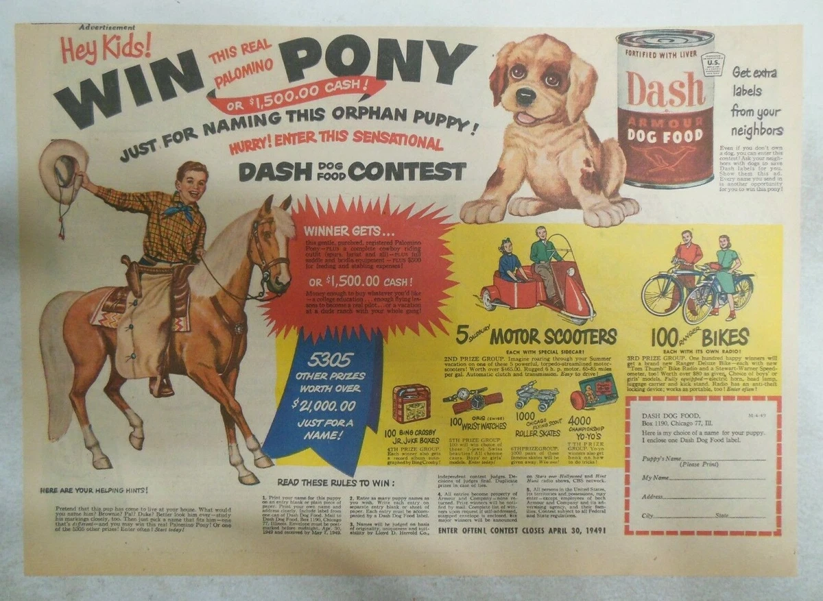 Tom thumb dog food cheap