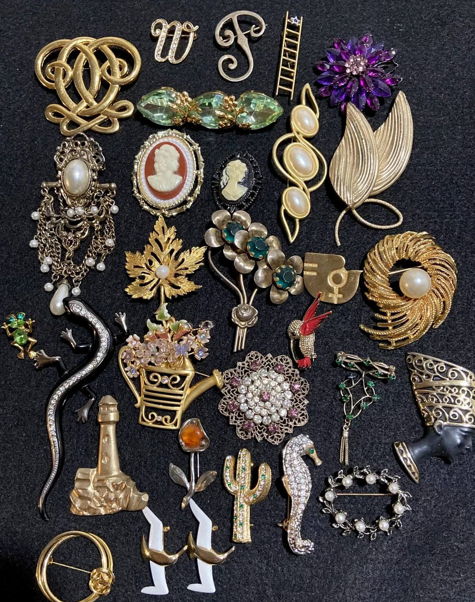 vintage unsigned brooch lot you pick Let Me Know Which One eBay