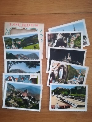alte Tasche 10 Fotos - Lourdes - Hundertjahrfeier der Erscheinungen 1958