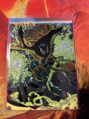 1993 SPAWN Todd McFarlane Image Wizard Magazine Series III Chromium Card #2