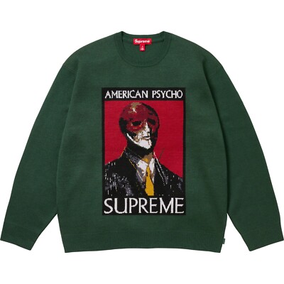 トップス Supreme American Psycho Sweater Green XL s-l400.jpg