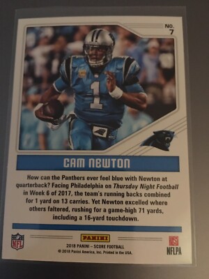 cam newton color rush
