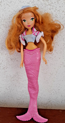 Winx Club Bloom Vintage Mermaid Rainbow Action Figure Doll