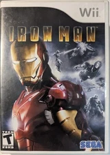 Iron Man Game Nintendo Wii Tested and Working no manual