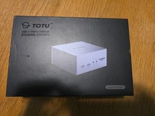 Totu USB C 4K Triple Display Docking Station Universal Port Replicator TT-DC002A