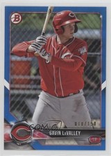 2018 Bowman Prospects Blue 18/150 Gavin LaValley #BP119 2r7