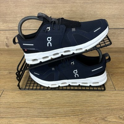 On Cloud Schuhe Jrs Größe UK 4 On Running Gym Mesh Navy Trail Turnschuhe