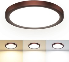 1PACK LED Flush Mount Ceiling Light, 3CCT Selectable 3000K-4000K-6500K 100W Eq