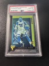 2019-20 Panini Flux Rookie Kendrick Nunn #593 Graded PSA 10 Gem Mint. Heat
