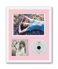 Taylor Swift Autographed Signed 11x14 Custom Framed CD Photo Tortured Poets ACOA