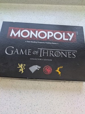Monopoly Game Of Thrones Neu & Sealed Brettspiel Collector's Edition Hasbro 2016