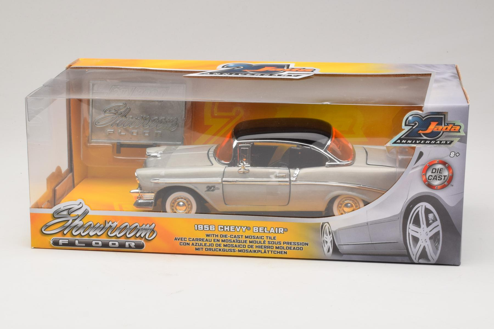 253745013 Chevrolet Bel Air Chrome Silver Jada 1/24
