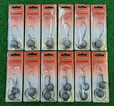 QUANTUM SPECIALIST Sea Searcher Jighead Jig Heads Set Sea Fishing Deep Sea Fishing