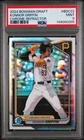 2025 Bowman Draft Chrome #BDC-22 KONNOR GRIFFIN Refractor 1st Bowman PSA 9 🔥