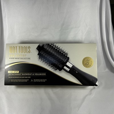 Hot Tools Pro Artist Black Gold Detachable One Step Volumizer and Hair Dryer | P