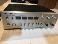 Vintage JVC 4VN-770 4-Channel Integrated Amplifier, solid state Partially tested