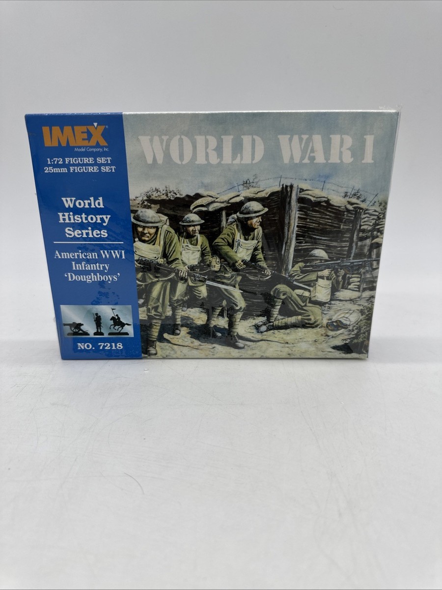 WWI American Infantry ?Doughboys? - IMEX - Plastic Model Military