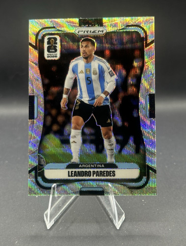 Panini 2026 Prizm FIFA World Cup Leandro Paredes #7 Argentina Parallel