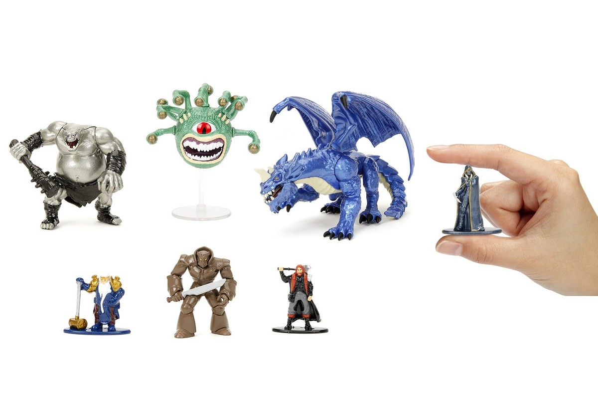 Dungeons and Dragons 1.65 Inch Mega Pack Die Cast Metal Figures