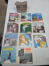 Lot of 11 VTG View-Master Reels, Various Titles And A Sawyers View-Master
